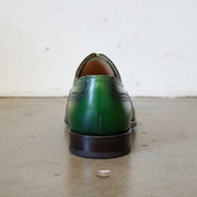 Spectator Green Wedding Shoes for Men Fashion Brogue Shoes