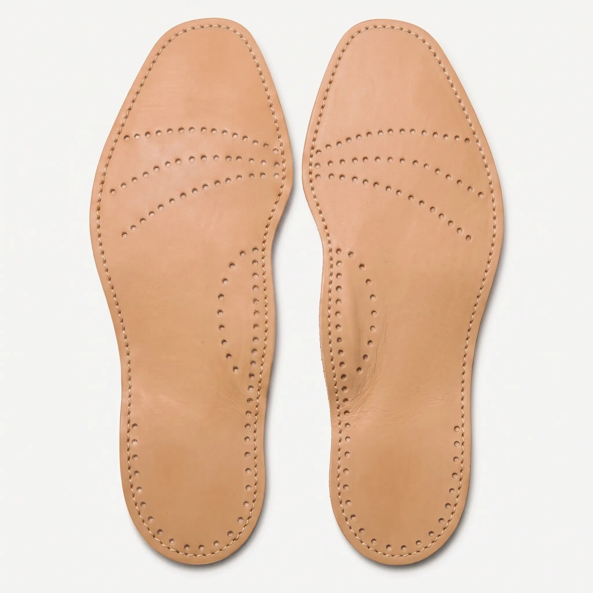 Tan Genuine Leather Insoles — Acrest