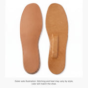 Tan Leather Orthotic Insoles — Acres