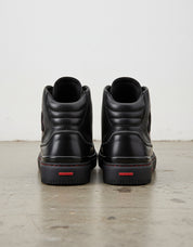 Unisex Biker Pure Leather Sneakers - Ultimate Comfort Bike Riding Boots - back-view