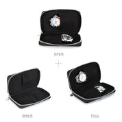 Watch Case Box With Two Slots Jewelry Holder