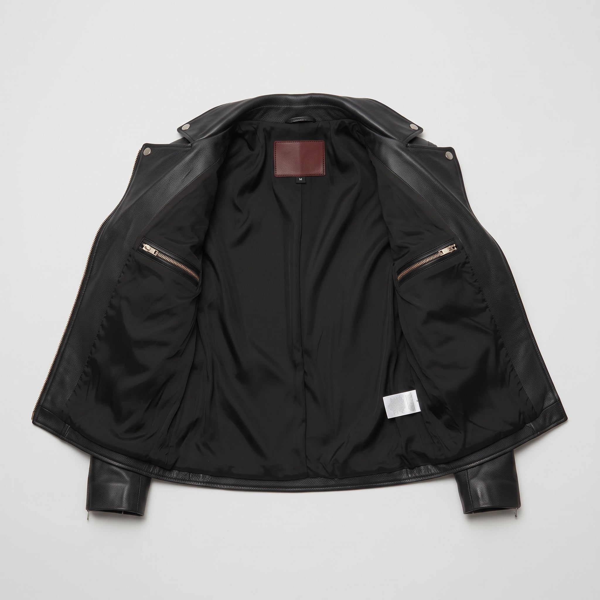 Women's Black Quilted Leather Perfecto Biker Jacket — Welford